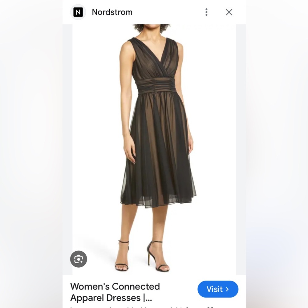 Elegant Black Dress by Connected